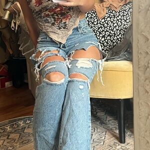 these are super high waisted and easy to style